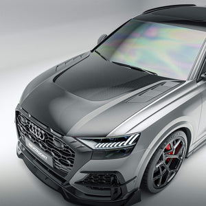 Audi RSQ8 Pre-LCI carbon fiber hood RevoZport