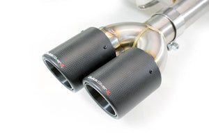 BMW M4 (F82/F83) Sport Exhaust fra Quicksilver med elektronisk spjeldstyring KONG PERFORMANCE