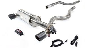 QuickSilver BMW M140i F20 F21 sportseksosanlegg med Sound Architect