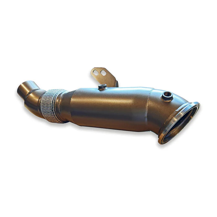 BMW B58 Super 5” Sports Cat Downpipe – Ceramic Coated (F-serie M140i, M240i, 340i & 440i) KONG PERFORMANCE