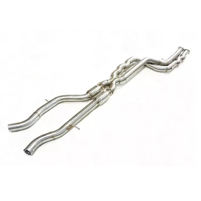 BMW F80 M3 & F82 M4 S55 Equal Length Midpipe & Underbrace KONG PERFORMANCE