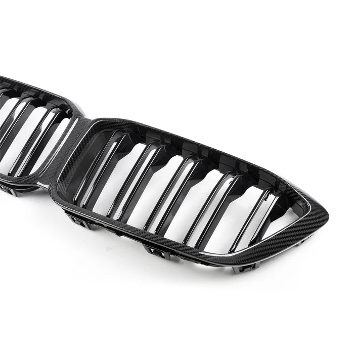 MHC+ BMW F87 M2 Competition Premium Front Grille – Pre-Preg Carbon & Gloss Black (2018–2020) KONG PERFORMANCE