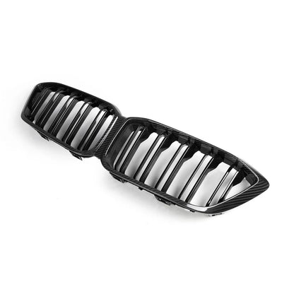 MHC+ BMW F87 M2 Competition Premium Front Grille – Pre-Preg Carbon & Gloss Black (2018–2020)