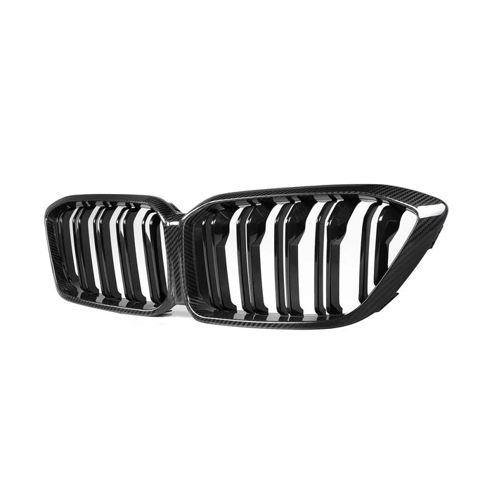 MHC+ BMW F87 M2 Competition Premium Front Grille – Pre-Preg Carbon & Gloss Black (2018–2020) KONG PERFORMANCE