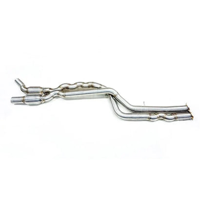 BMW F87 M2 Competition S55 Resonated Equal Length Midpipe & Underbrace