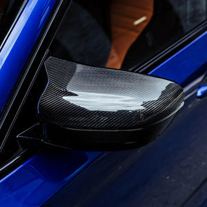 MHC+ BMW M5 F90 Speilkåper i gloss pre-preg carbon (2018+) KONG PERFORMANCE