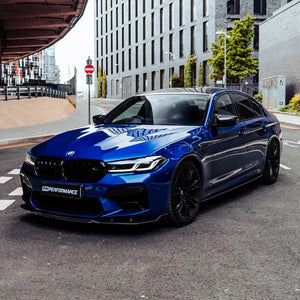 MHC+ BMW M5 F90 Speilkåper i gloss pre-preg carbon (2018+) KONG PERFORMANCE