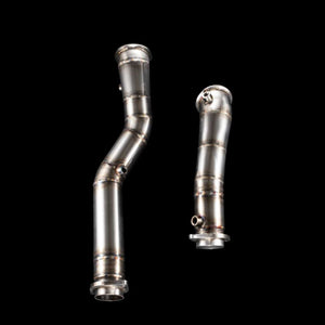BMW M3/M4 (G80/G81/G82/G83) S58 Catless Downpipes fra BlackBoost KONG PERFORMANCE