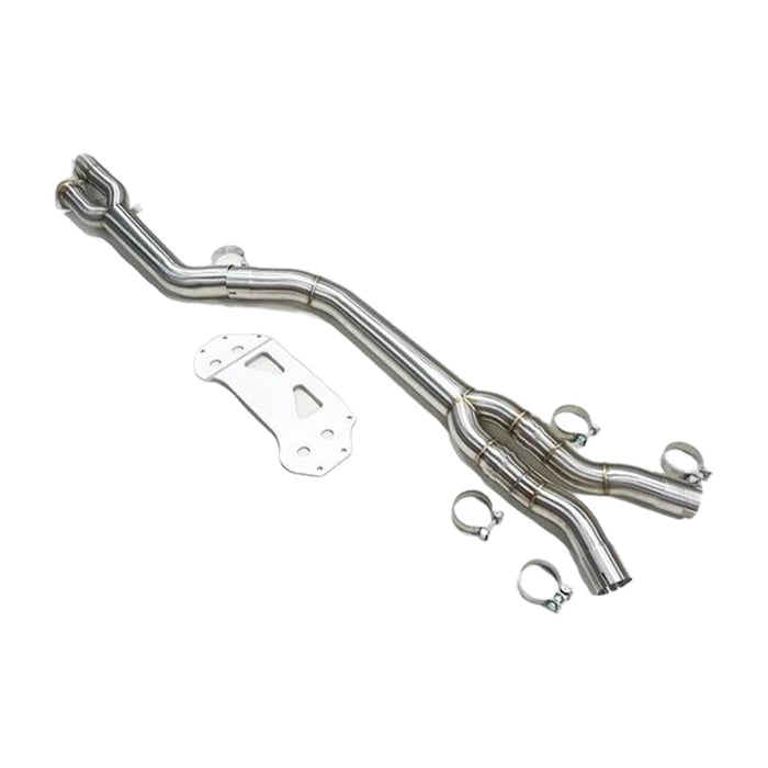 BMW S58 Single Midpipe & Underbrace – G80 / G81 / G82 / G83 / F97 / F98 KONG PERFORMANCE
