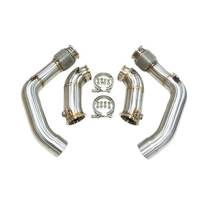 BMW S63 4.4T Decat Downpipes – F95 X5M & F96 X6M (2020+) KONG PERFORMANCE
