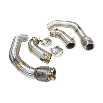 BMW S63 4.4T Decat Downpipes – F95 X5M & F96 X6M (2020+)