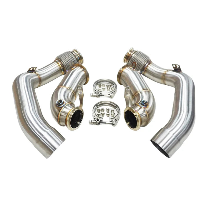 BMW S63 4.4T Decat Downpipes – F95 X5M & F96 X6M (2020+)