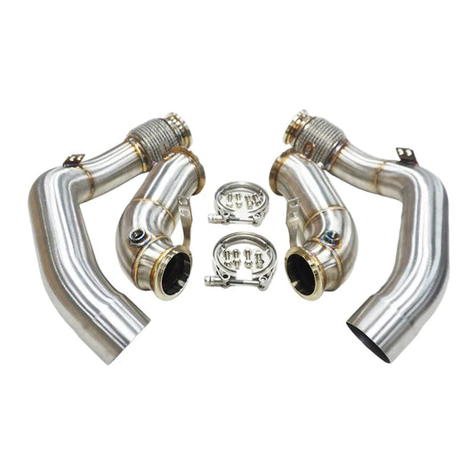 BMW S63 4.4T Decat Downpipes – F95 X5M & F96 X6M (2020+)