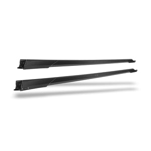 BMW X6M F96 LCI Carbon Fiber Side Skirts - Revozport