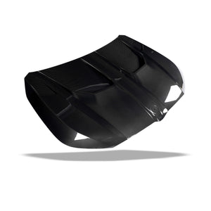 BMW XM G09 carbon hood bodyline view