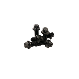 SixNine inlayskruer aluminium spesialfarger - FF-ONE og FF-THREE - BlackChrome