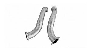 Novitec McLaren 765LT katalysatorer-Replacement Pipes Set Gold-Plated 999 Fine Gold
