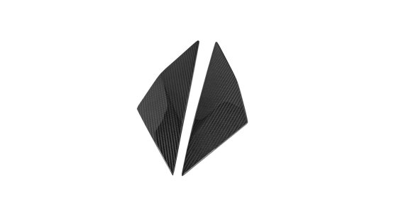 Novitec McLaren ARTURA Side Window Triangle Covers Visible karbon
