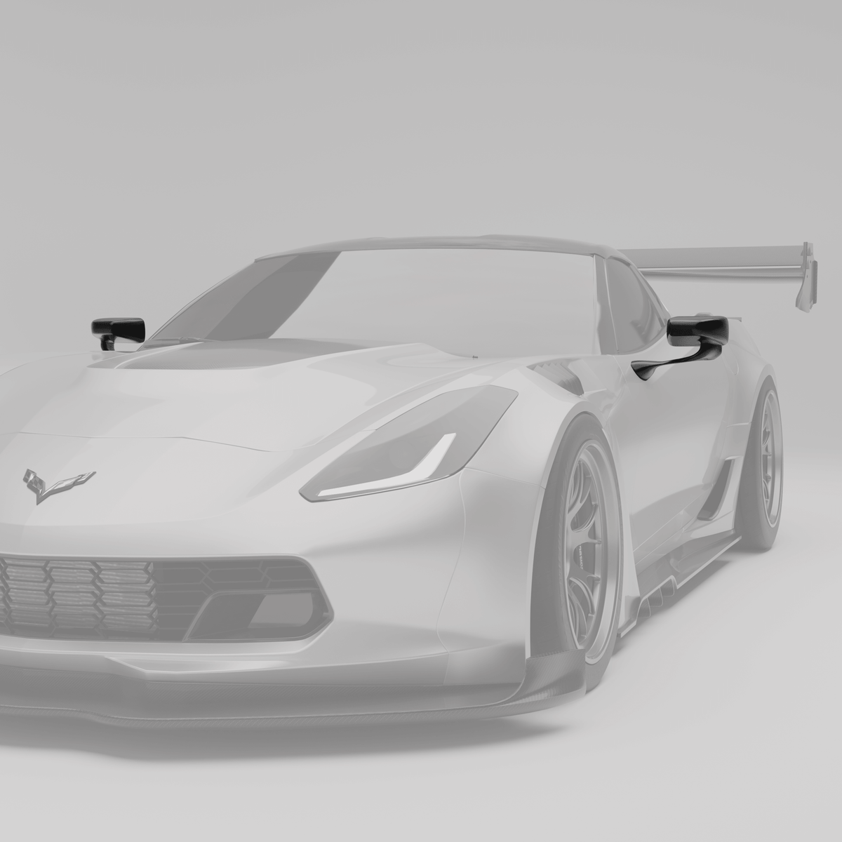 Corvette C7 Carbon Fiber Speilkåper