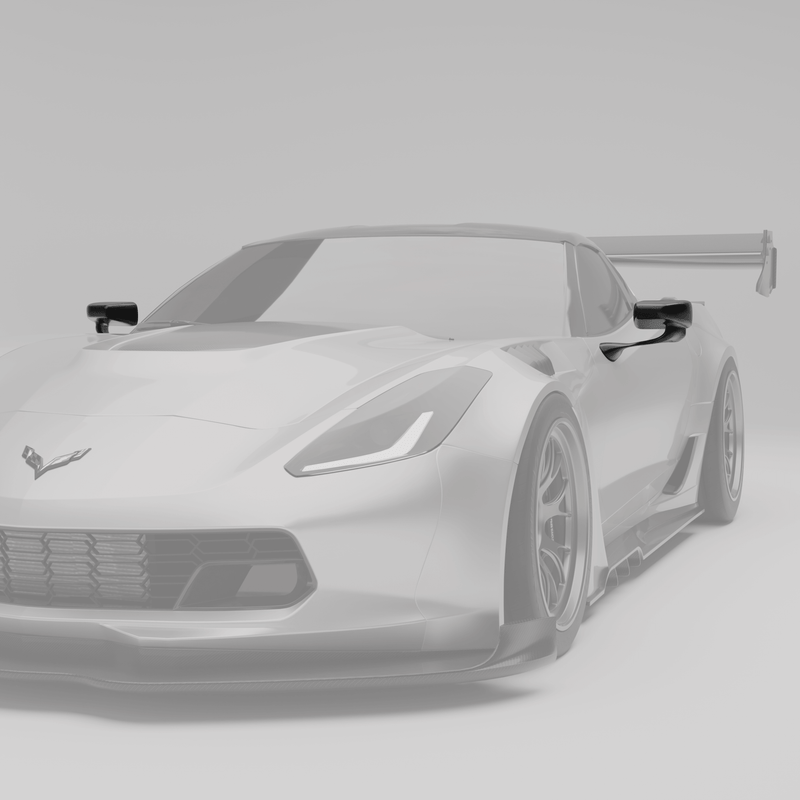 Corvette C7 Carbon Fiber Speilkåper