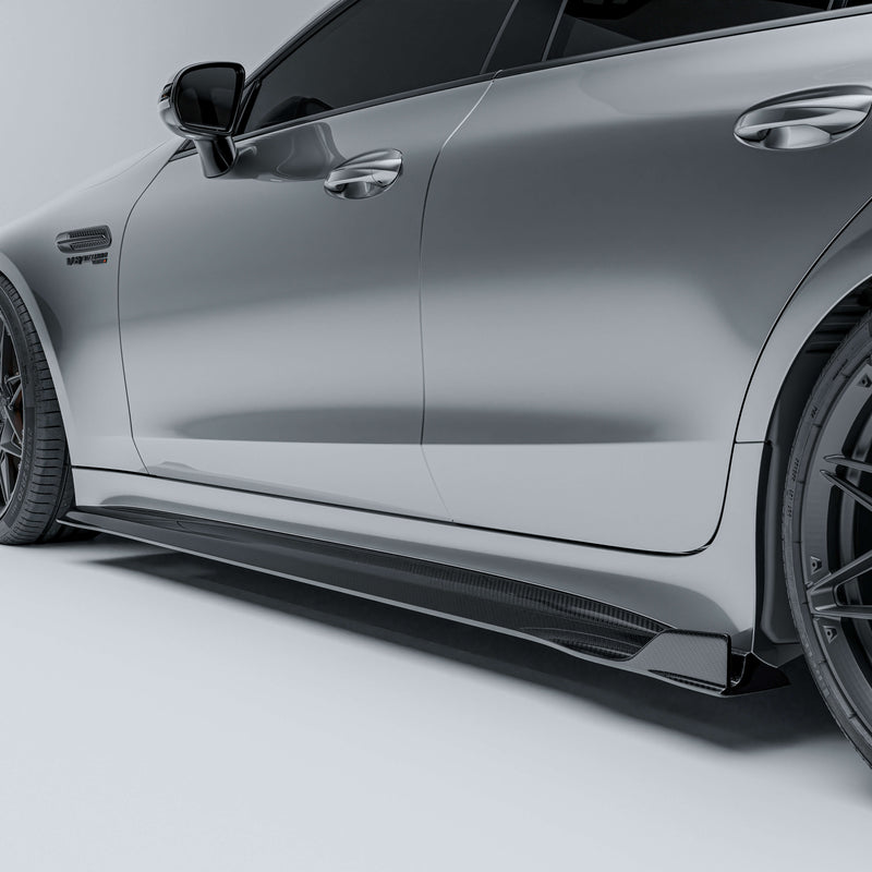 Mercedes-AMG GT 63 S X290 Carbon Fiber Side Skirts product detail view