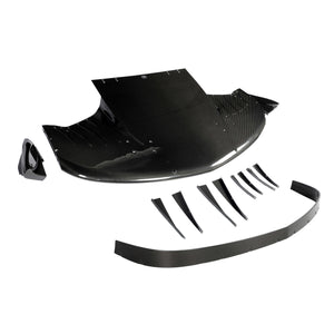 Corvette C6 Carbon Fiber Frontsplitter og air dam