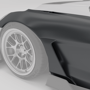 Corvette C6 Carbon Fiber Sideskjermer