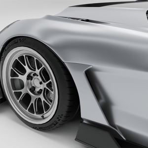 Corvette C6 Carbon Fiber Sideskjermer