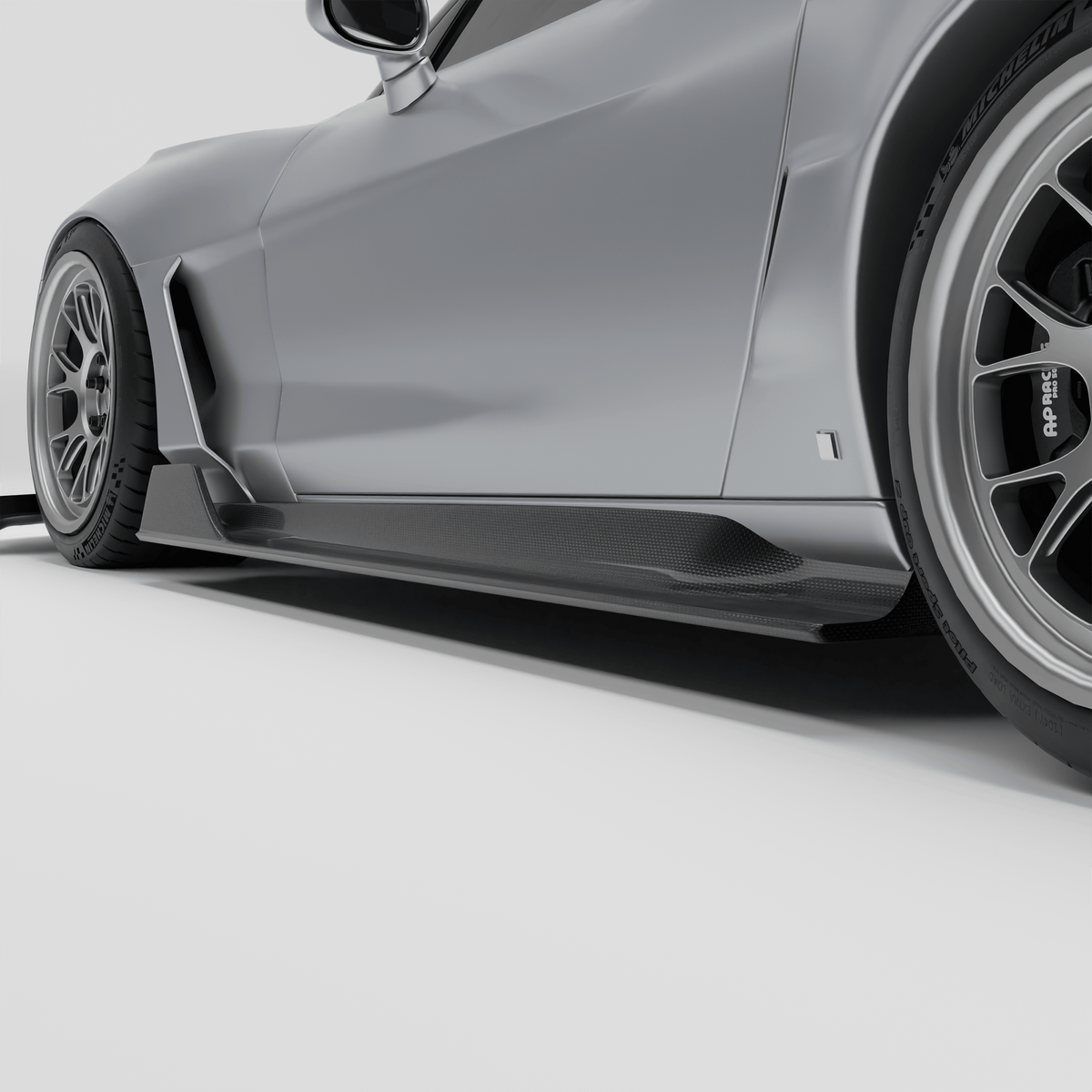 Corvette C6 Carbon Fiber Sideskjørt