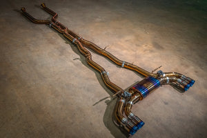 Valvetronic Designs Spjeldstyrt Eksosanlegg – BMW M5 G90 (S68 V8 Titanium)