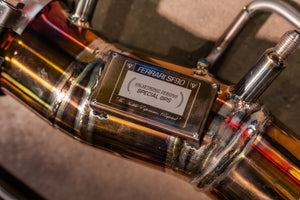 Valvetronic Designs Race Eksosanlegg – Ferrari SF90 / SF90 XX Stradale (F1 Titanium)
