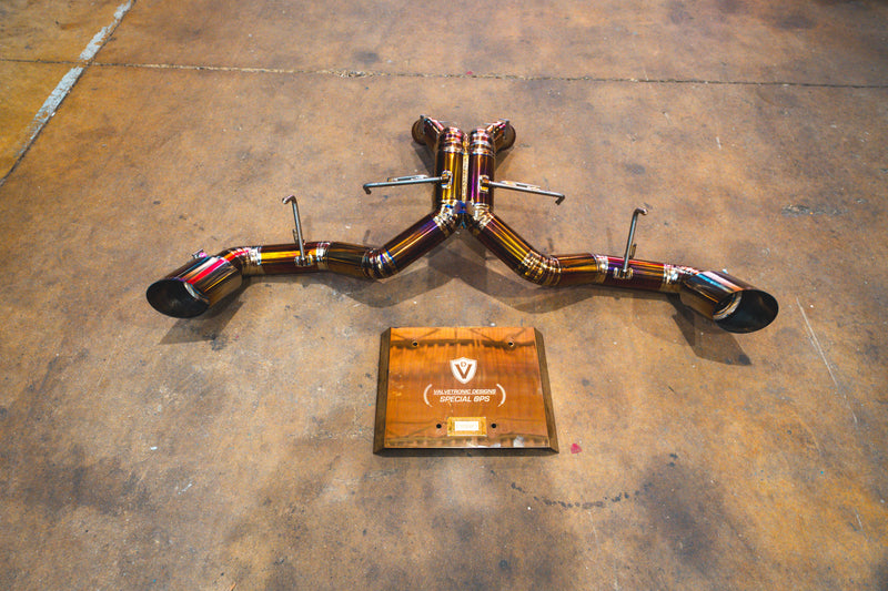 Valvetronic Designs F1 Eksosanlegg – McLaren 570S / 540C / 620R (Titanium)