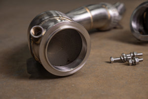 Valvetronic Designs 400 Cell Catted Downpipes – BMW M2 Competition, M3 F80, M4 F82, F83 (S55)