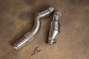 BMW M3 M4 G8x Catted Downpipe + Tune Stage 2 pakke – Kong Performance