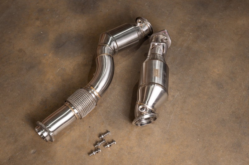 BMW M3 M4 G8x Catted Downpipe + Tune Stage 2 pakke – Kong Performance