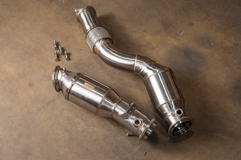 Valvetronic Designs 400 Cell Catted Downpipes – BMW M2 G87, M3 G80, M4 G82, G83 (S58)