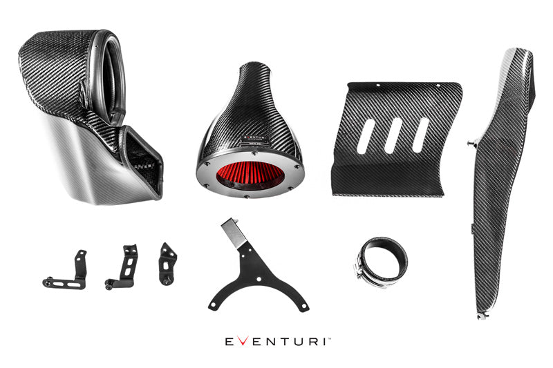 Eventuri Audi B9 RS5/RS4 Black karbon luftinntak med secondary duct