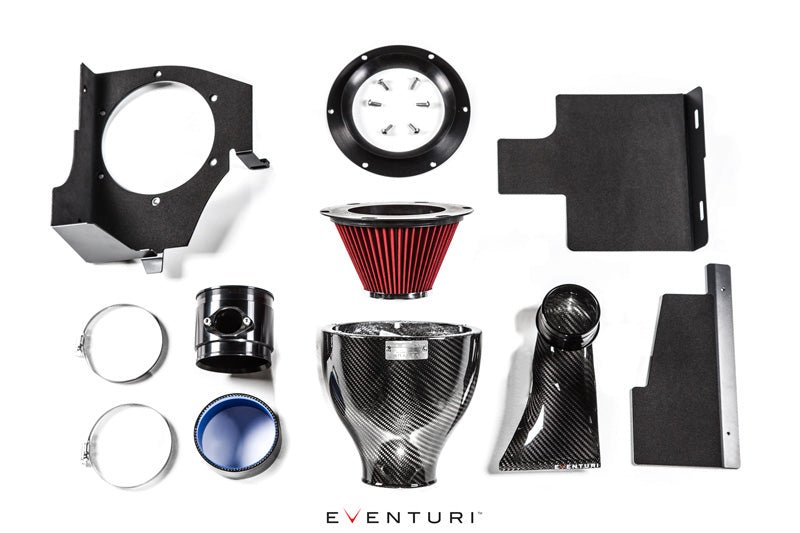 Eventuri Black Carbon Luftinntak BMW E46 M3 S54 — produktvisning