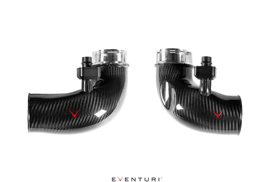Eventuri BMW F9X M5 M8 Turbo Inlets Carbon Fiber — oversikt