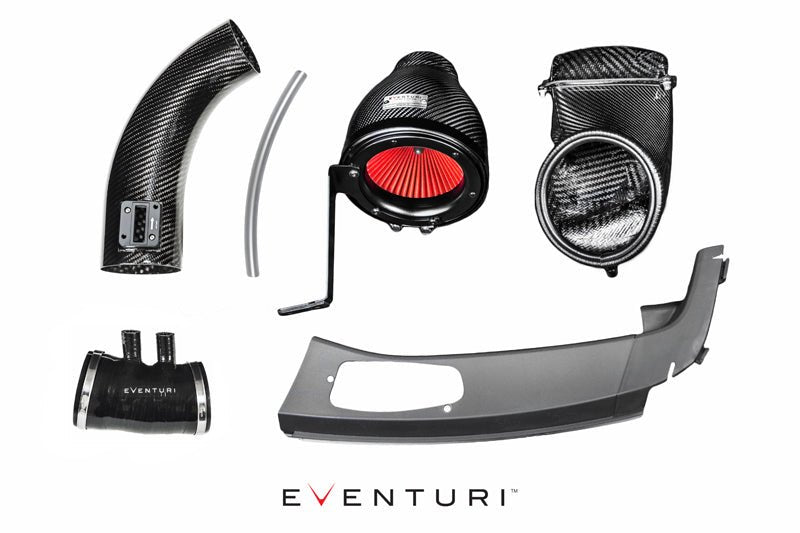 Eventuri Honda FK2 Civic Type R karbon luftinntak med Upgraded karbon Tube V2