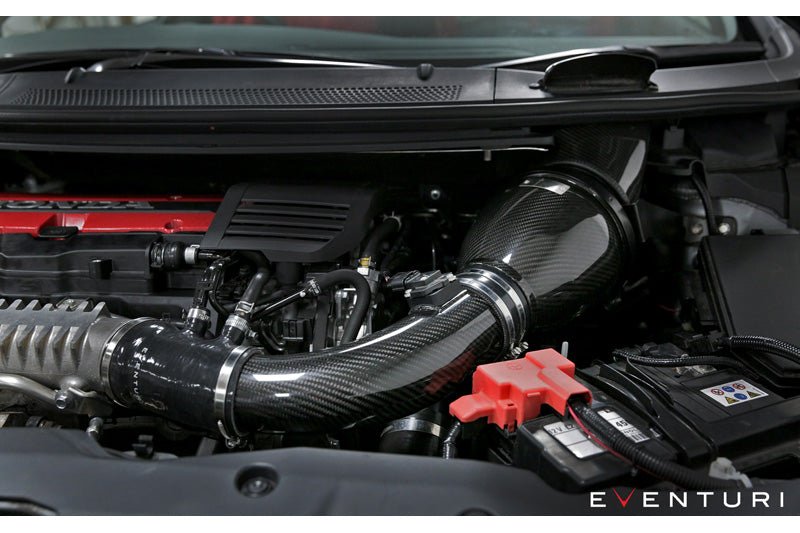 Eventuri Honda FK2 Civic Type R karbon luftinntak med Upgraded karbon Tube V2
