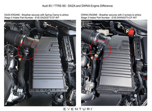 Eventuri Audi RSQ3 DWNA Adapter sett
