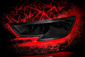 Eventuri Audi RS3 karbon Headlamp Race Ducts for Stage 3 luftinntak