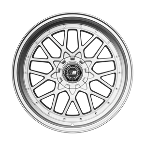 SixNine EVO-TWO felgsett - BMW 5-serie F10/F11 - HyperSilver - bak, forfra