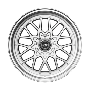 SixNine EVO-TWO felgsett - BMW 6-serie F06 - HyperSilver - foran, forfra