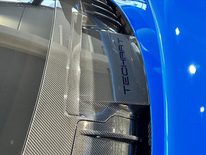 Techart Porsche 992 GT3 Luftinntak-panel og Serviceluke — detalj
