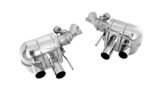 Novitec Ferrari FF power optimized eksossystem med flap-regulation, INCONEL version