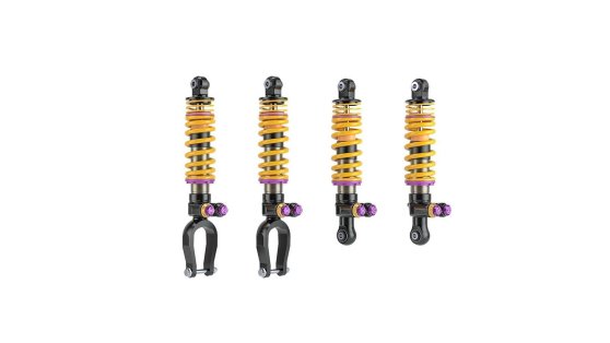 Novitec Ferrari F8 KW Variant 5 Coilover Suspension - 4-Way Adjustable - med lifter