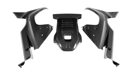 Novitec Ferrari 12Cilindri cover engine compartment (original Look) - visible karbon