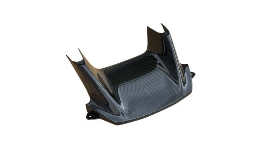 Novitec Ferrari SF90 frontstøtfanger Center Part - karbon - without front camera